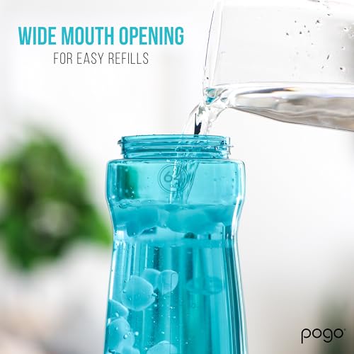 64oz Plastic Water Bottle with Chug Lid and Carry Loop