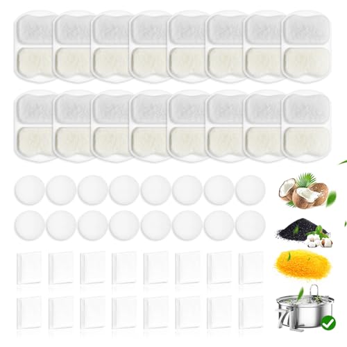 16 Packs Replacement Filters Compatible with Oneisall Dogs Water Fountain (16 Count)