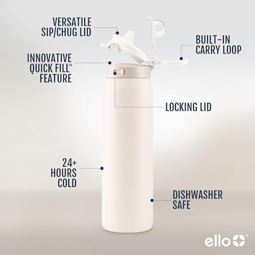 Pop & Fill 40oz Stainless Water Bottle