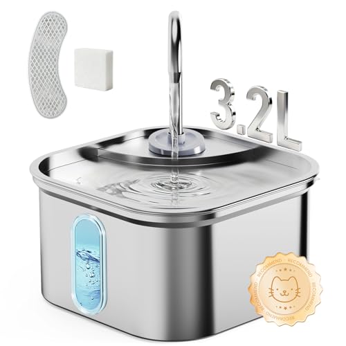 Cat Water Fountain Stainless Steel