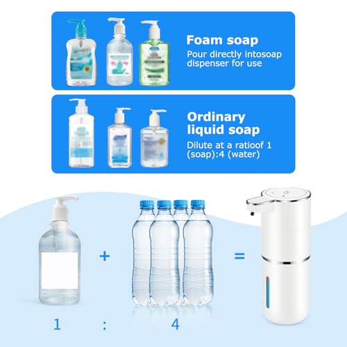 4 Pack Automatic Soap Dispensers (4 Count)