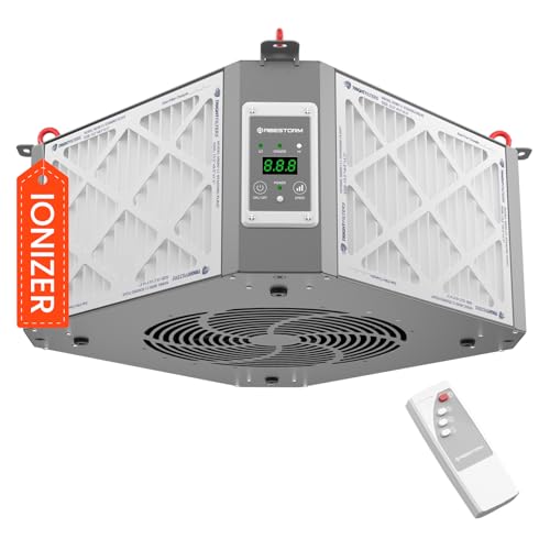 360 Degree Intake Air Filtration System for Woodworking (1350 CFM)