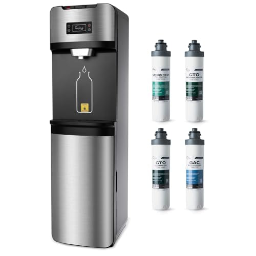 Bottleless Water Cooler Dispenser with 4