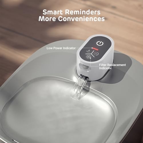 Runway Wireless Pump Cat Water Fountain with 4 Filters