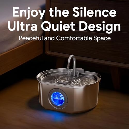 Cat Water Fountain Stainless Steel