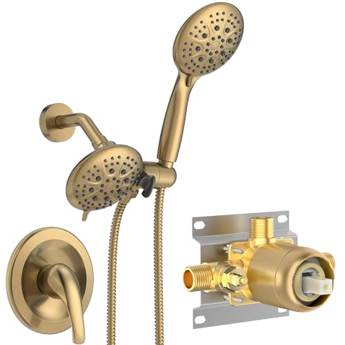 Dual 2 in 1 Shower System with Handheld