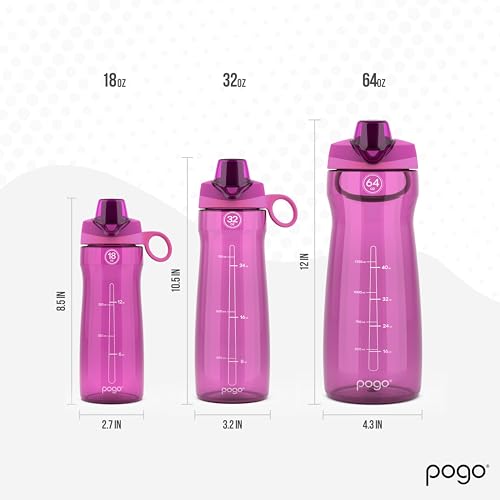 BPA Free Plastic Water Bottle with Chug Lid