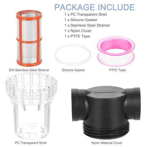 Pressure Washer Filter 1" NPT Female Thread