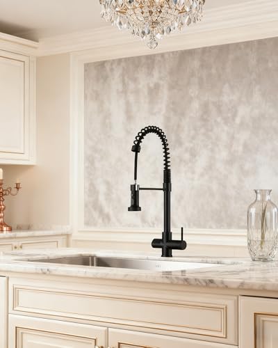 Kitchen Faucet with Temperature Digital Display