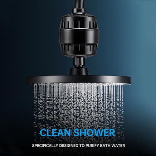 20 Stage Shower Filter Universal with Replaceable Water Filter