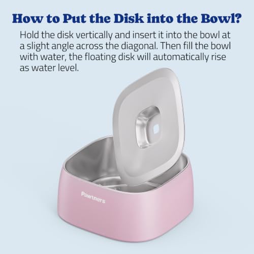 All Stainless Steel Dog Water Bowl No Spill