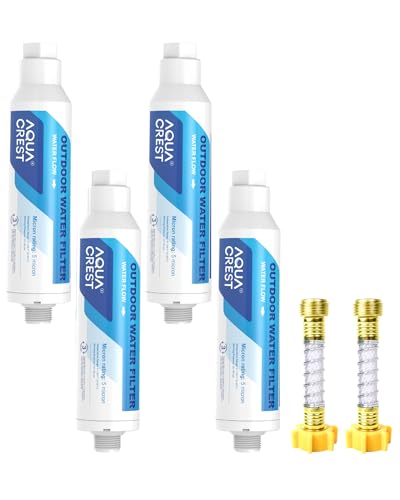 Hard Water Filter for Hose Car Wash (4 Count)
