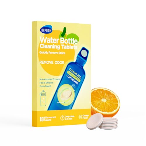 Water Bottle Cleaning Tablets (18 Count)