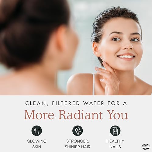 Filtered Shower Head for Hard Water