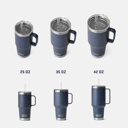 Rambler 35 oz Tumbler with Handle and Straw Lid