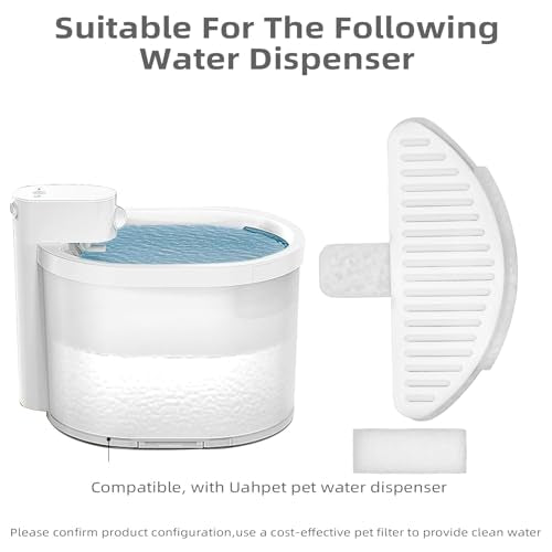 Cat Water Fountain Filter Pet Drinking Fountain Filter (3 Count)