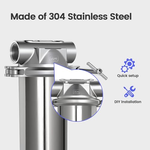 304 Stainless Steel Filter Housing for Filter Cartridge