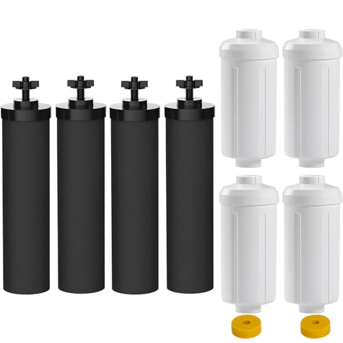 Water Filter Replacement Compatible with Berkey (8 Count)