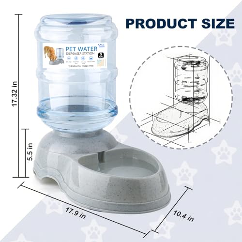 3 Gallon Large Dog Water Dispenser
