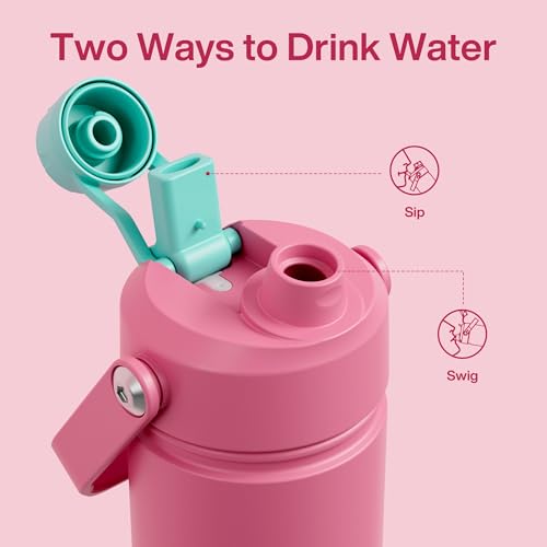 Kids Insulated Water Bottle with Straw