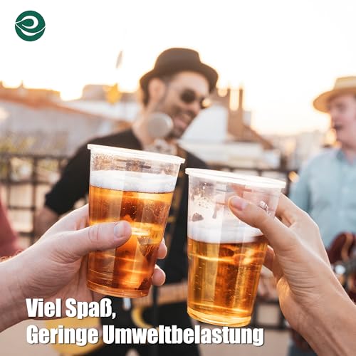 16 Oz Plant Based Disposable Party Cups (100 Count)