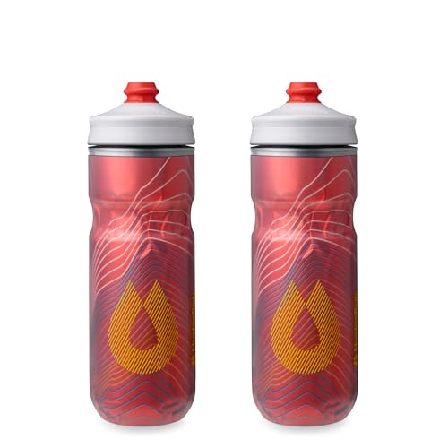 Polar Surge Insulated Bike Water Bottle (2 Count)