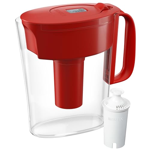 Water Filter Pitcher for Tap and Drinking Water with 1 Standard Filter
