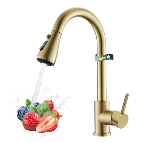 Kitchen Faucet with Pull Down Sprayer