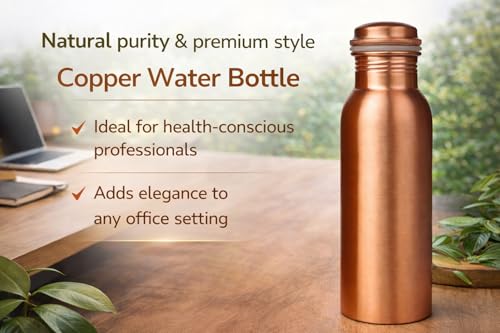Copper Water Bottle 1 Liter