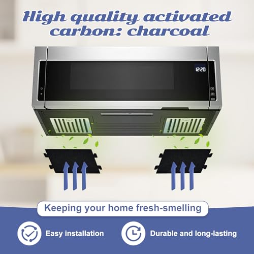 8 Pack Replacement Air Filters for Microwave Oven