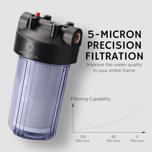 Whole House Water Filter Clear Housing