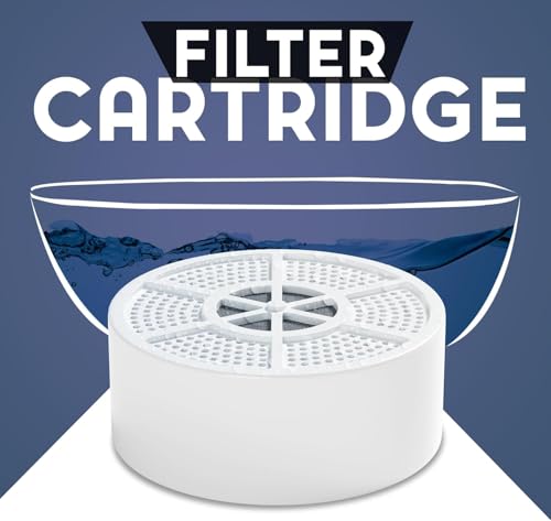 Vxcellent Bath Water Filter Cartridge.Bathtub Filter Replacement