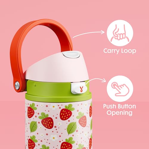 18 oz Insulated Water Bottle for Kids