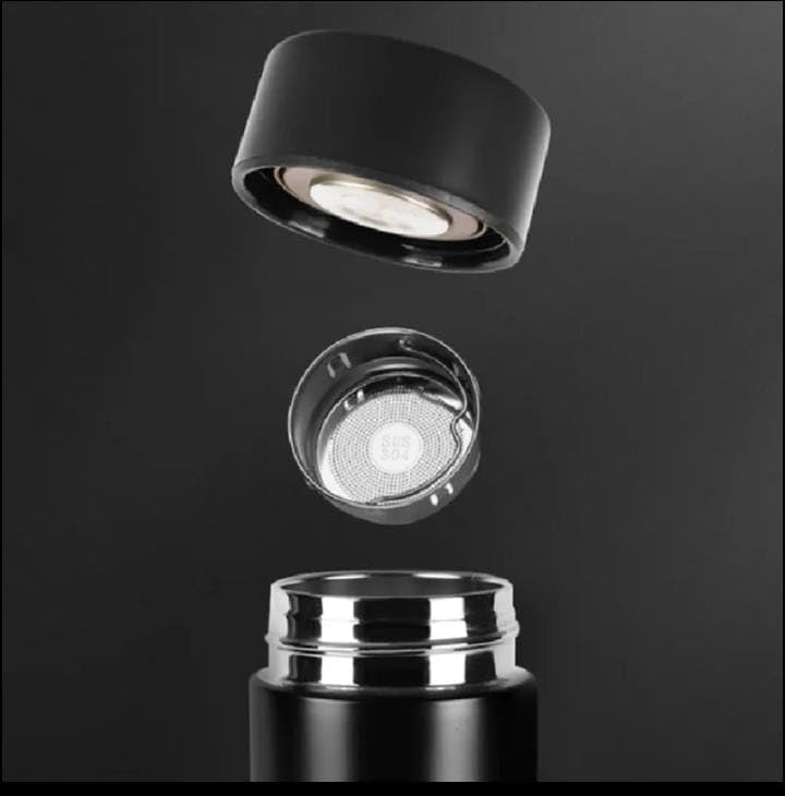 Smart stainless steel water bottle