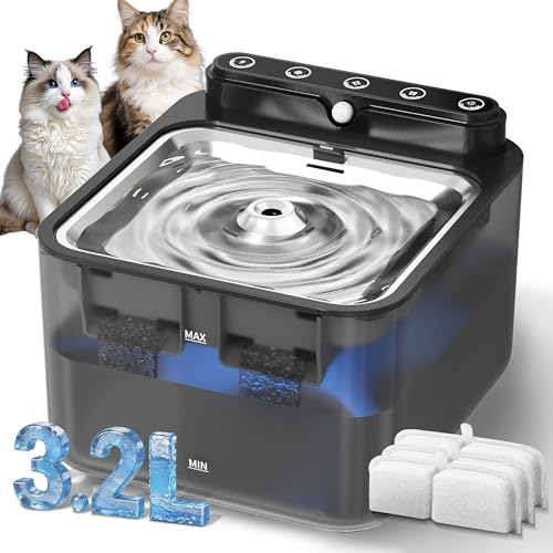 Wireless Cat Water Fountain Battery Operated