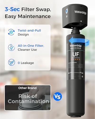 15UA UF 0.01 μm Ultra Filtration Under Sink Water Filter System