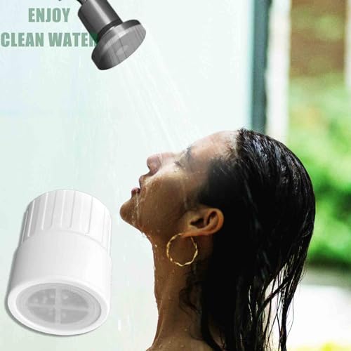 Replacement Shower Head Filter 2 Pack fits for JOLIE Shower Head Filter Catridge for Hard Water