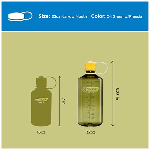 32 oz Narrow Mouth Water Bottle