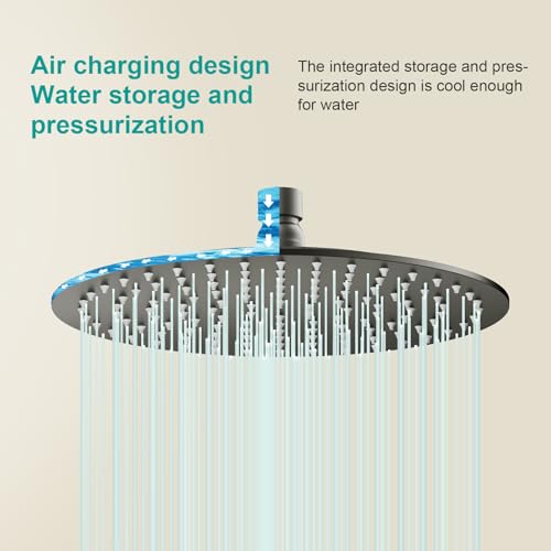 All Metal Rain Shower Head