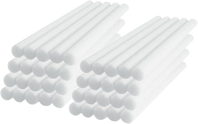 Cabilock 200pcs Fiber Diffuser Stick Replacement for Essential Oil Humidifier Aroma Diffuser Sticks - AquaVibe