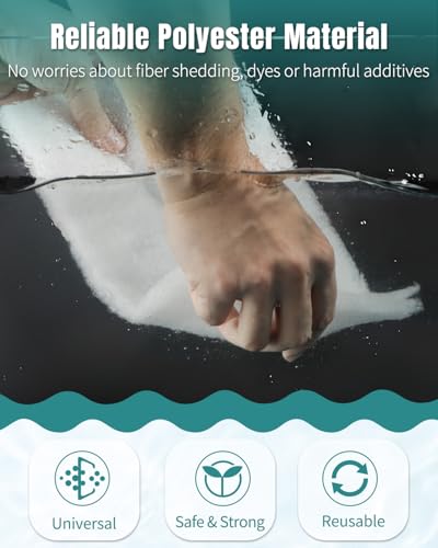 79 x 12 Inch White Cuttable Aquarium Filter Pad