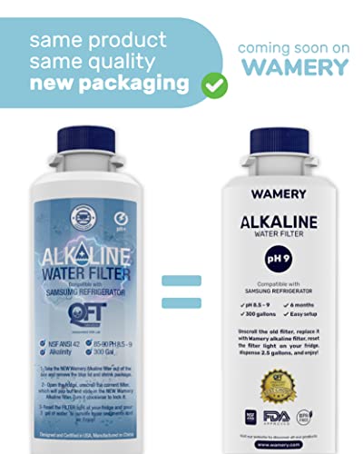 Alkaline Refrigerator Water Filter Replacement
