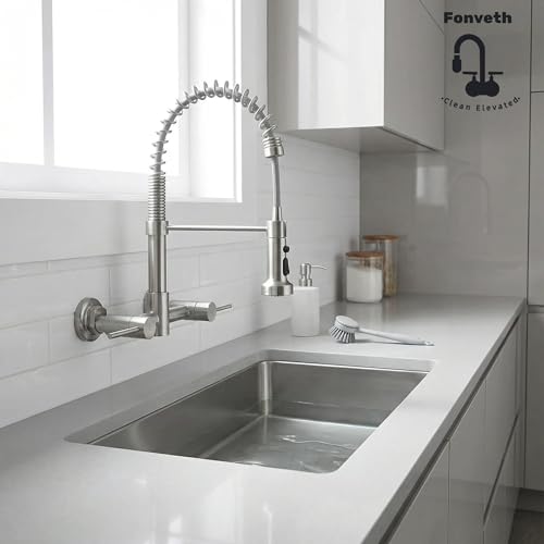 Wall Mount Kitchen Faucet