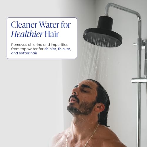 Cold Life Filtered Shower Head for Hard Water