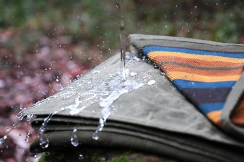 Waxed Canvas Camping Blanket & Bedroll
