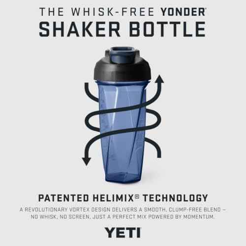 Yonder Helimix Vortex Blender Shaker Bottle Holds up to 27oz