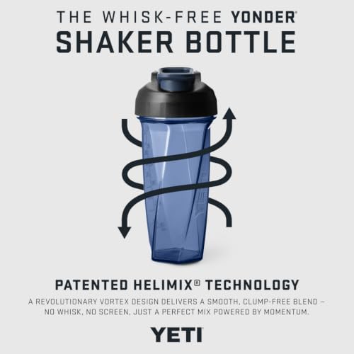 Yonder Helimix Vortex Blender Shaker Bottle Holds up to 27oz