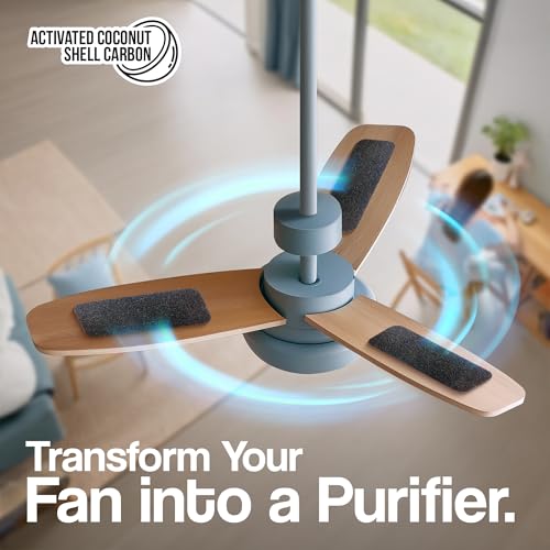 Ceiling Fan Filters for Blades (3 Count)