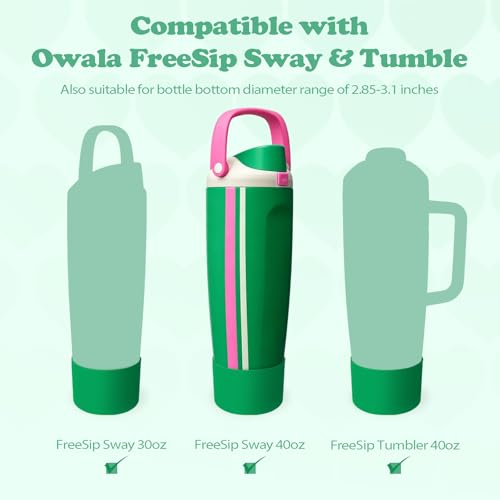 Silicone Boot for Owala 30oz & 40oz FreeSip Sway Bottles & Tumblers