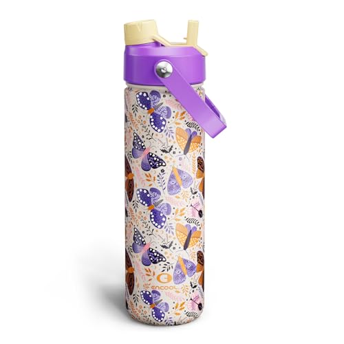 Insulated Water Bottle with Straw Stainless Steel Water Bottle